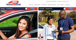 Desktop Screenshot of carolinaroaddriving.com